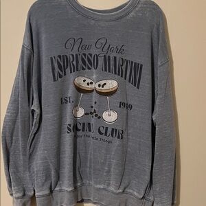 Espresso Martini Graphic Sweatshirt